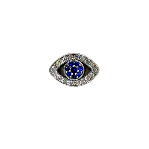 Evil Eye Sapphire charm