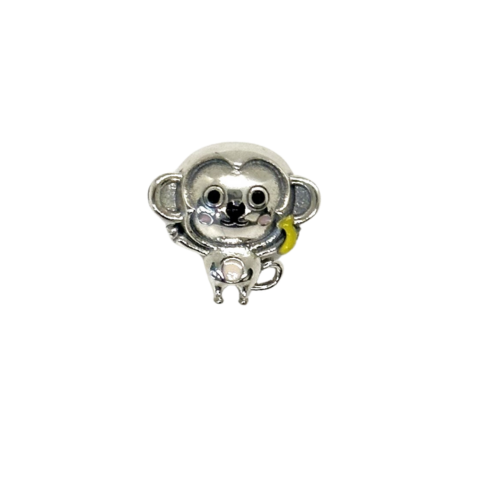 happy monkey charm